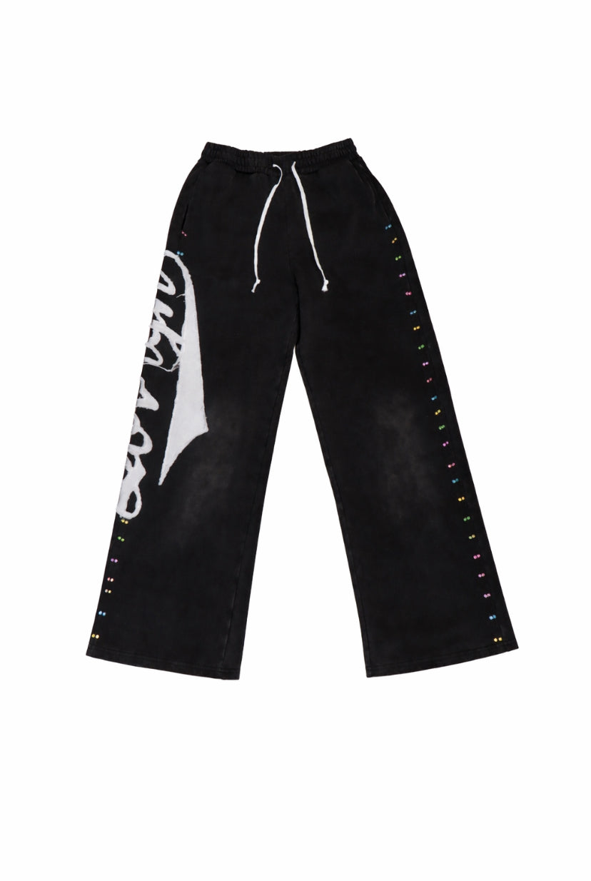 Sovryn black rhinestone set